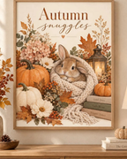 Autumn Bunny print 4x5 front image