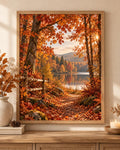 Autumn Forest Lake print front image