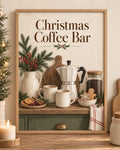Christmas Coffee Bar print front image