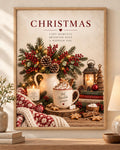 Christmas hot chocolate print front image