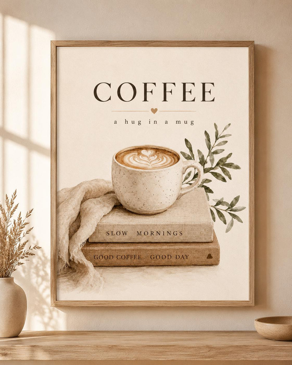 Coffee wall art print front image