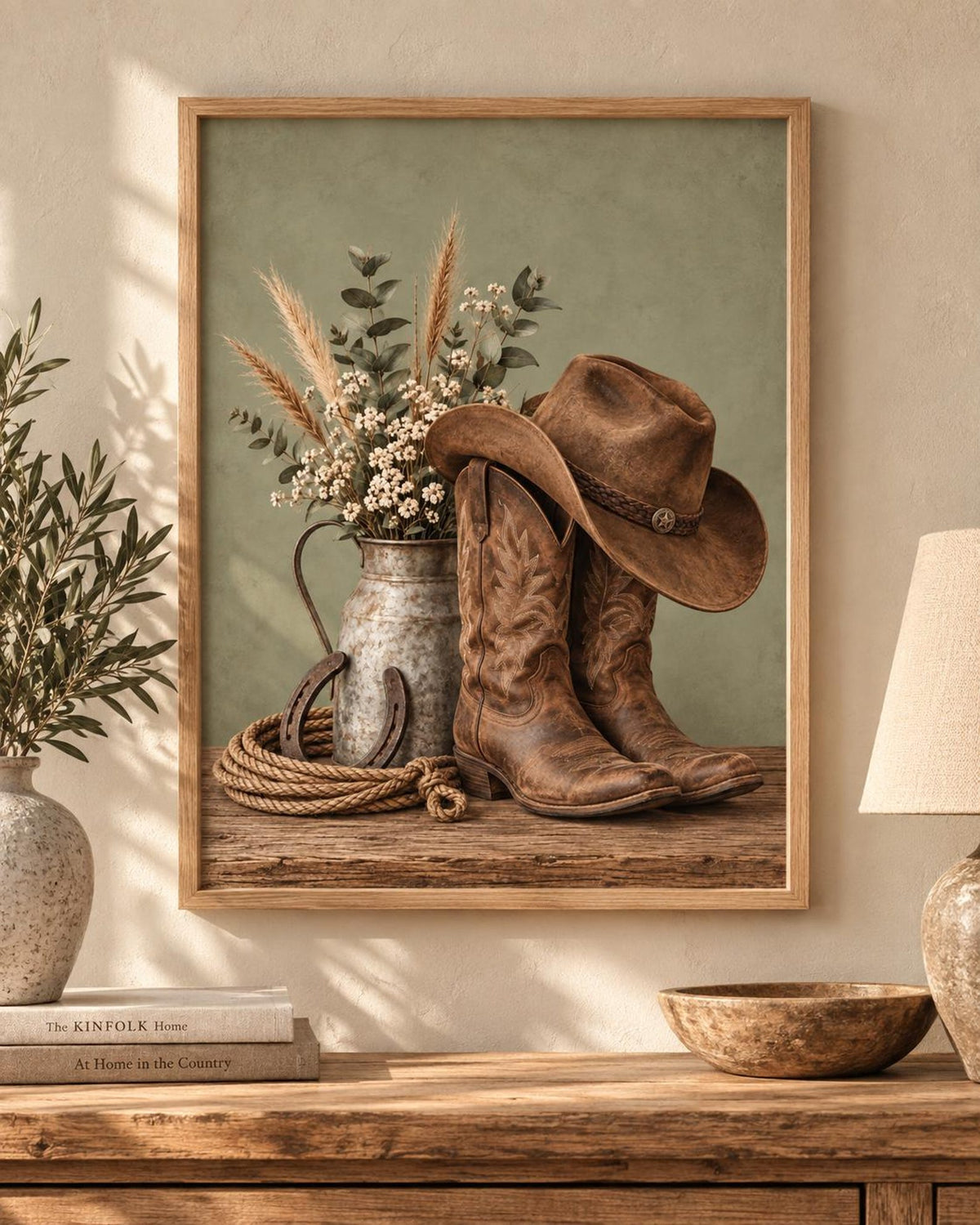 Cowboy Boots Print front image