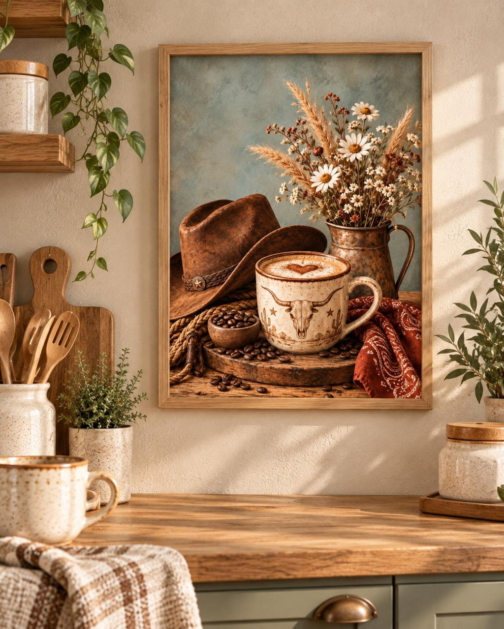 Cowboy Coffee print lifestyle image 5
