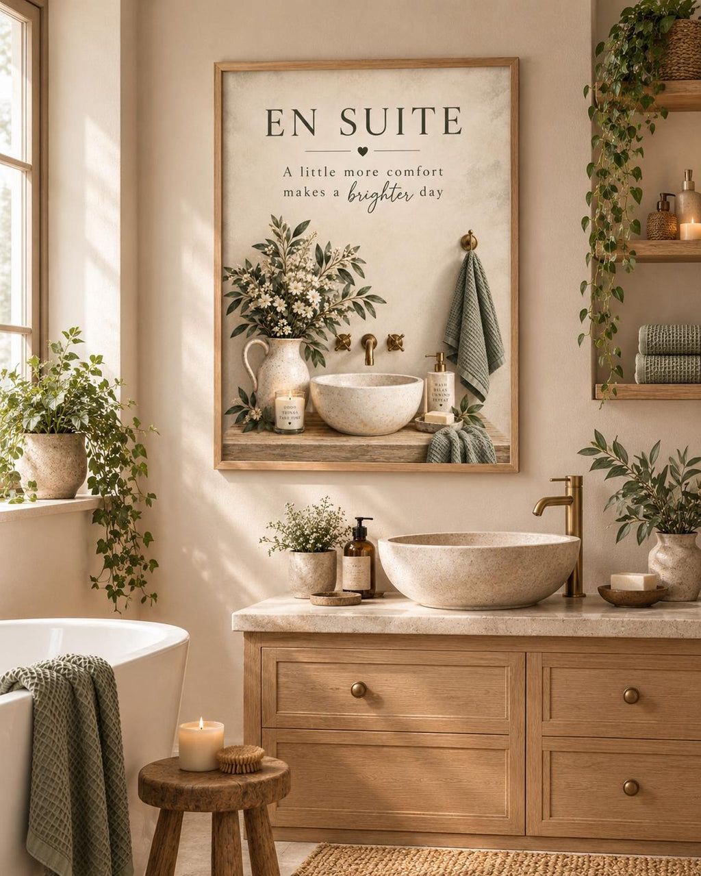 En Suite Bathroom Print image 2