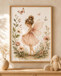 Fairy nursery wall art print front image