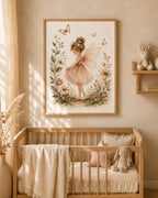 Fairy nursery print lifestyle mockup 2