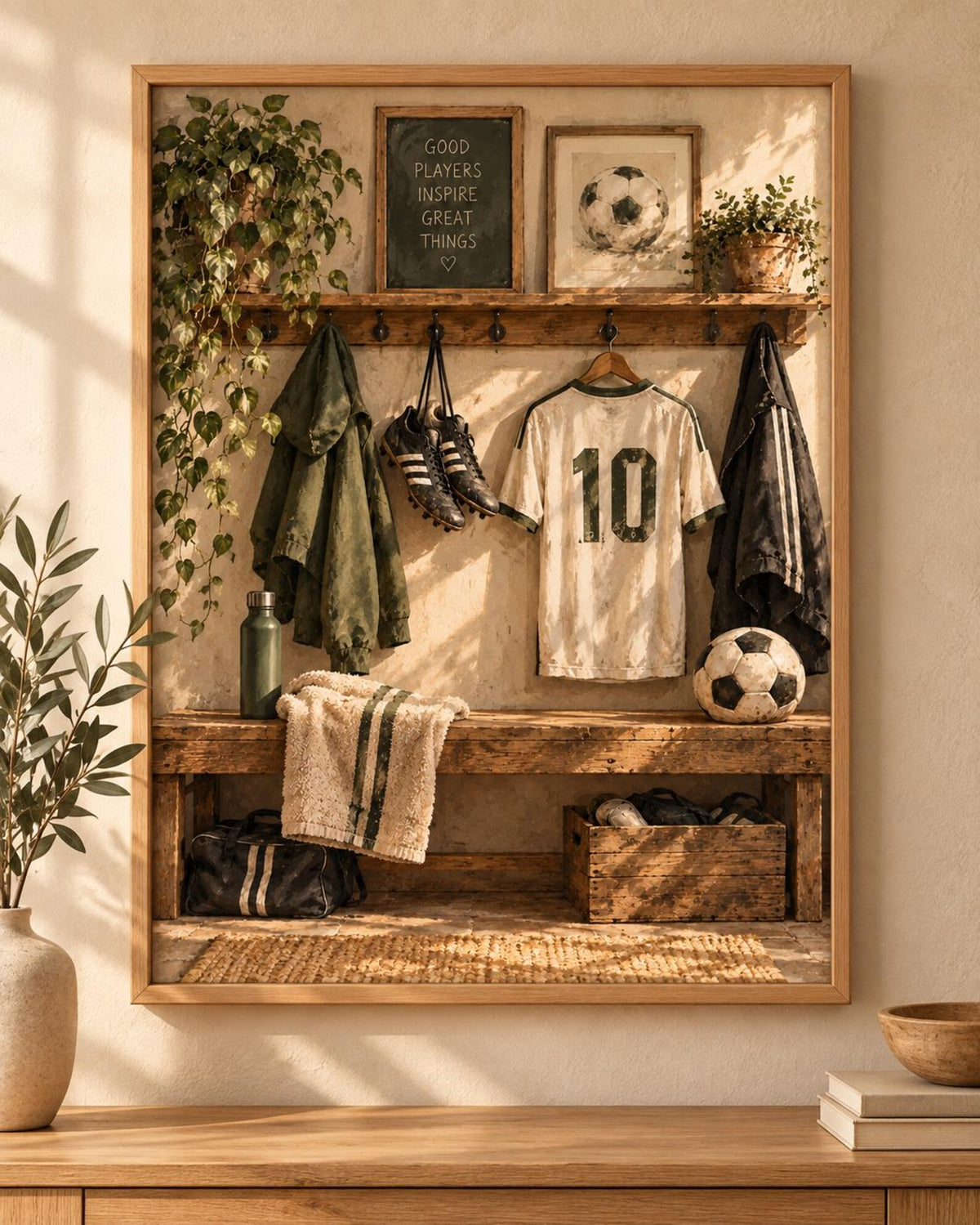 Football wall art front image