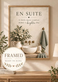 Framed En Suite Bathroom Print image 1
