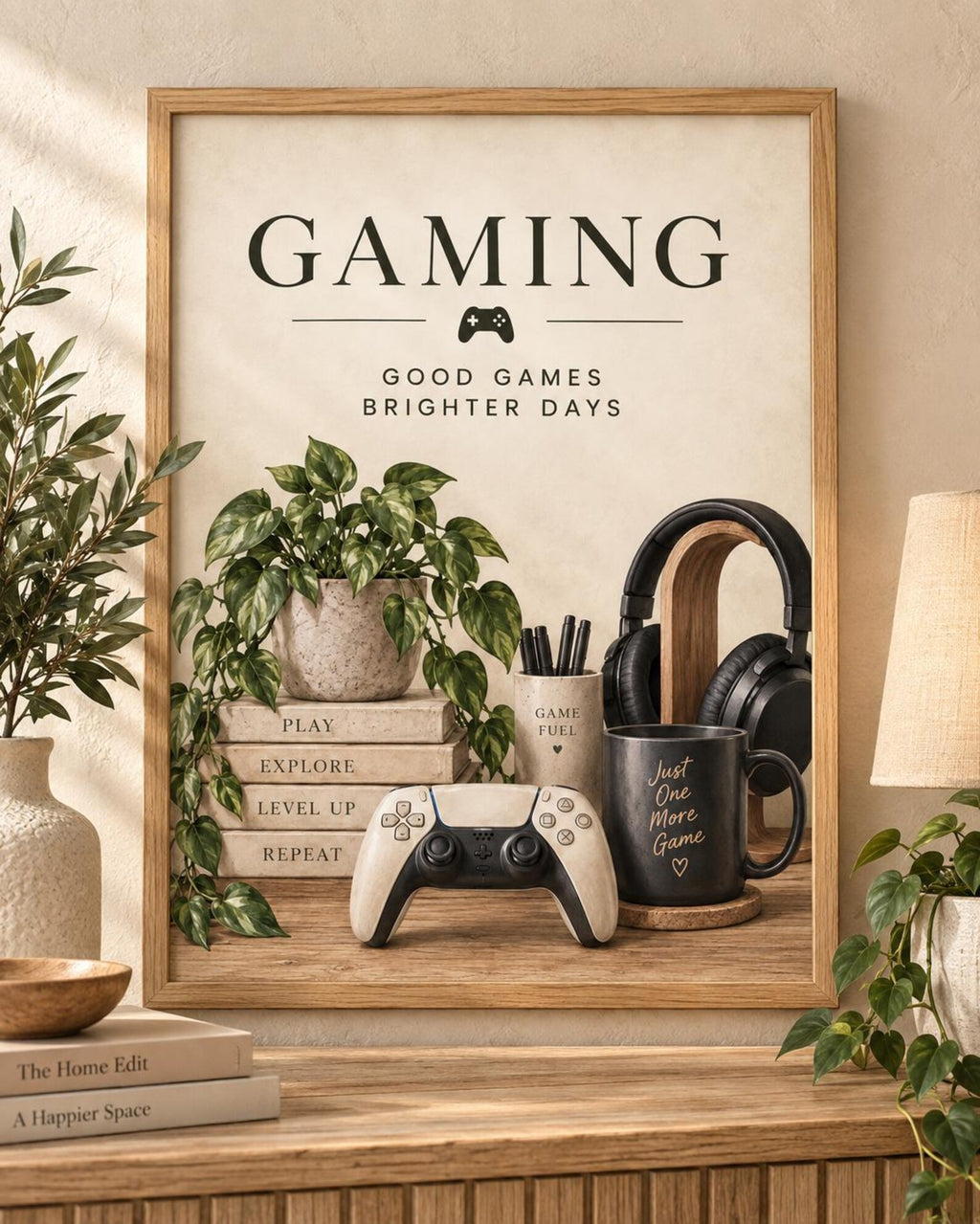 Gaming wall art print front image