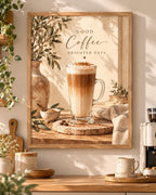 Good Coffee Brighter Days latte print front image
