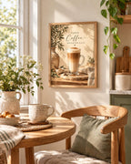 Good Coffee Brighter Days latte print mockup 3