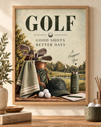 Vintage Golf print front image