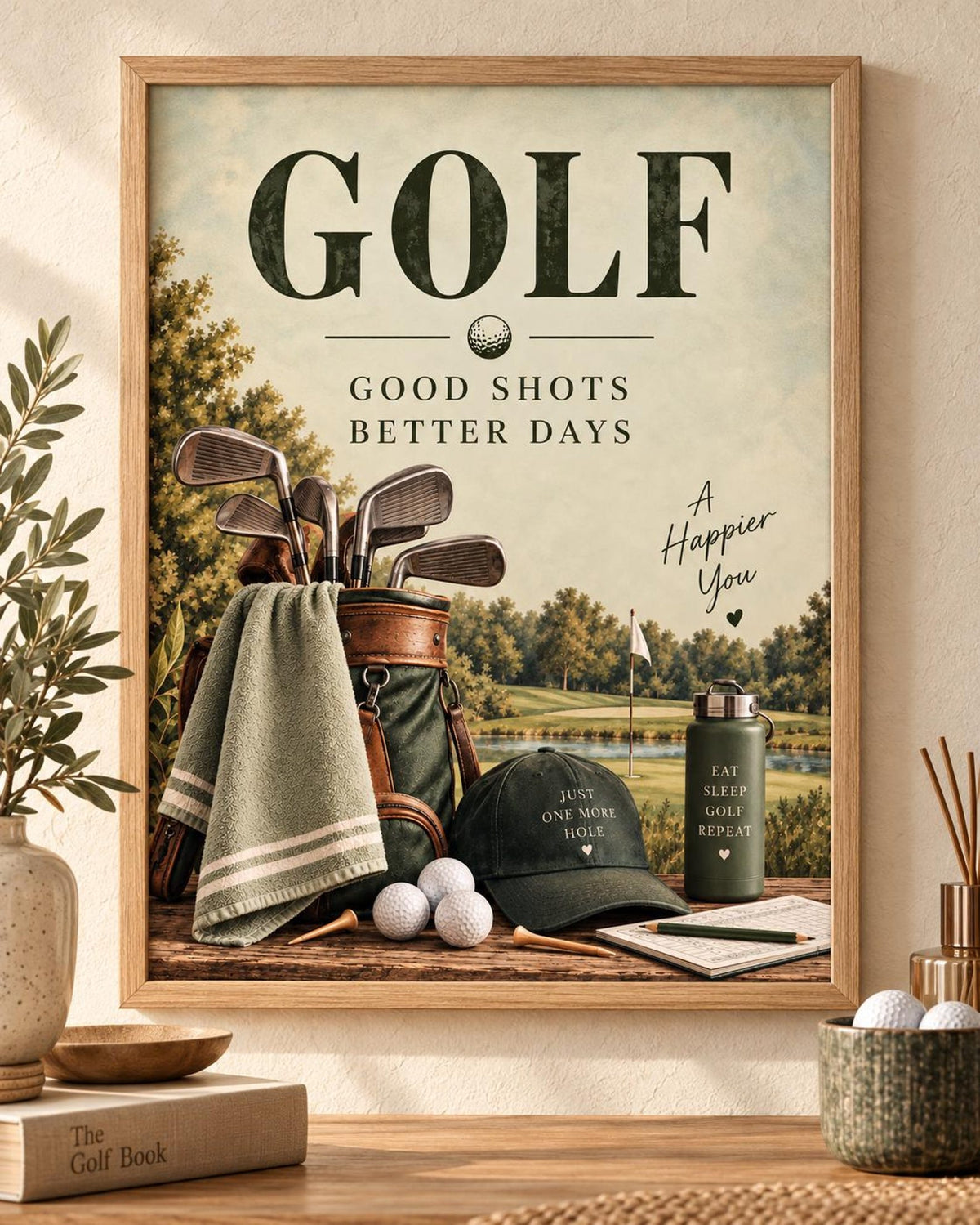 Vintage Golf print front image