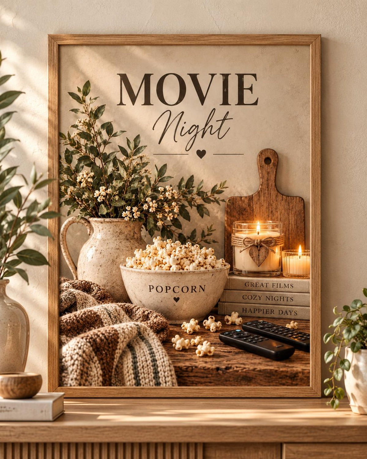 Movie Night print front image