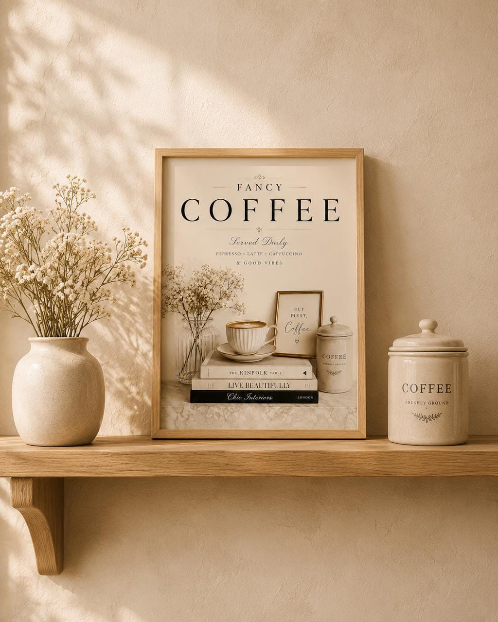 Coffee station print lifestyle image