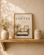 Coffee station print lifestyle image