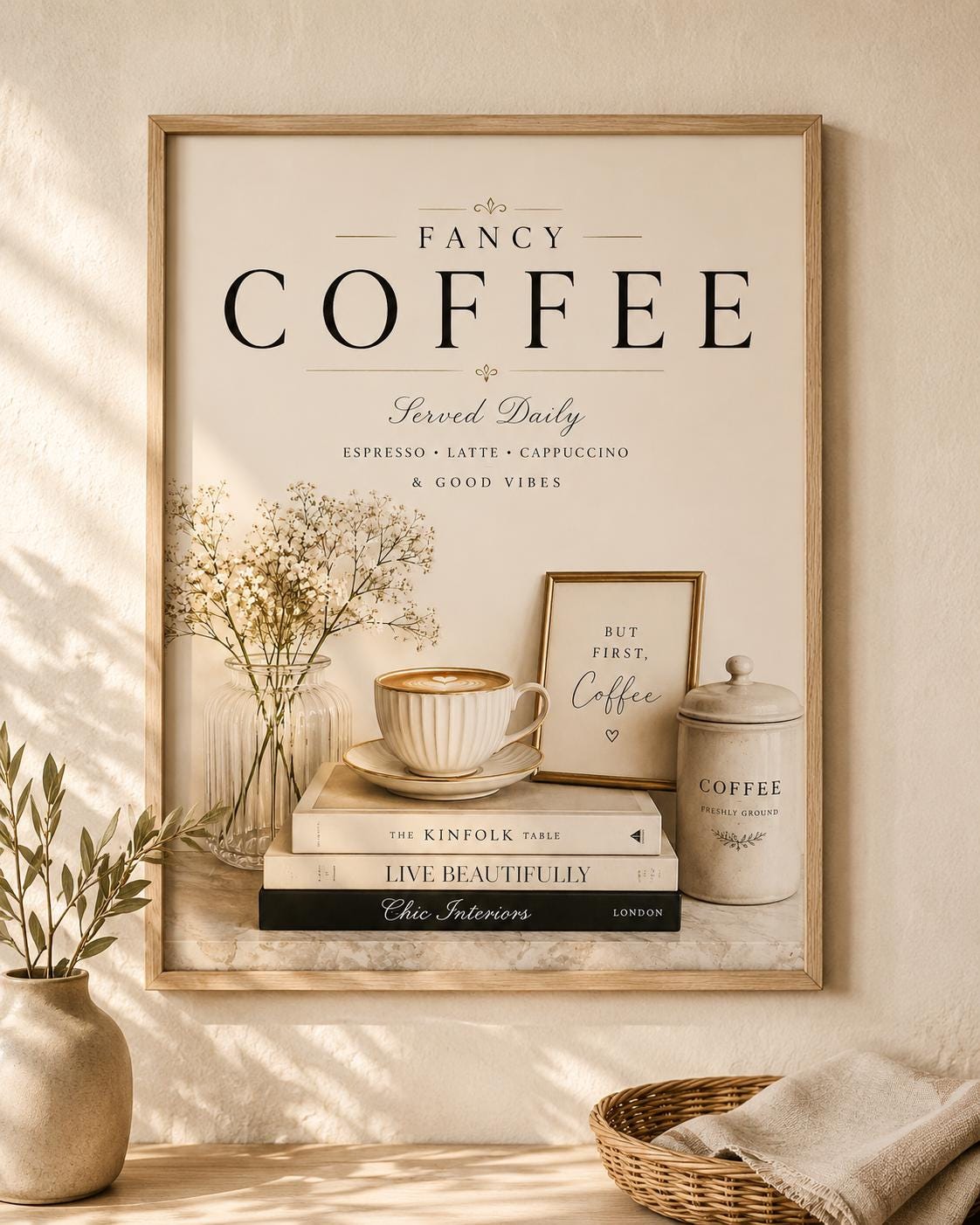 Coffee wall art front image