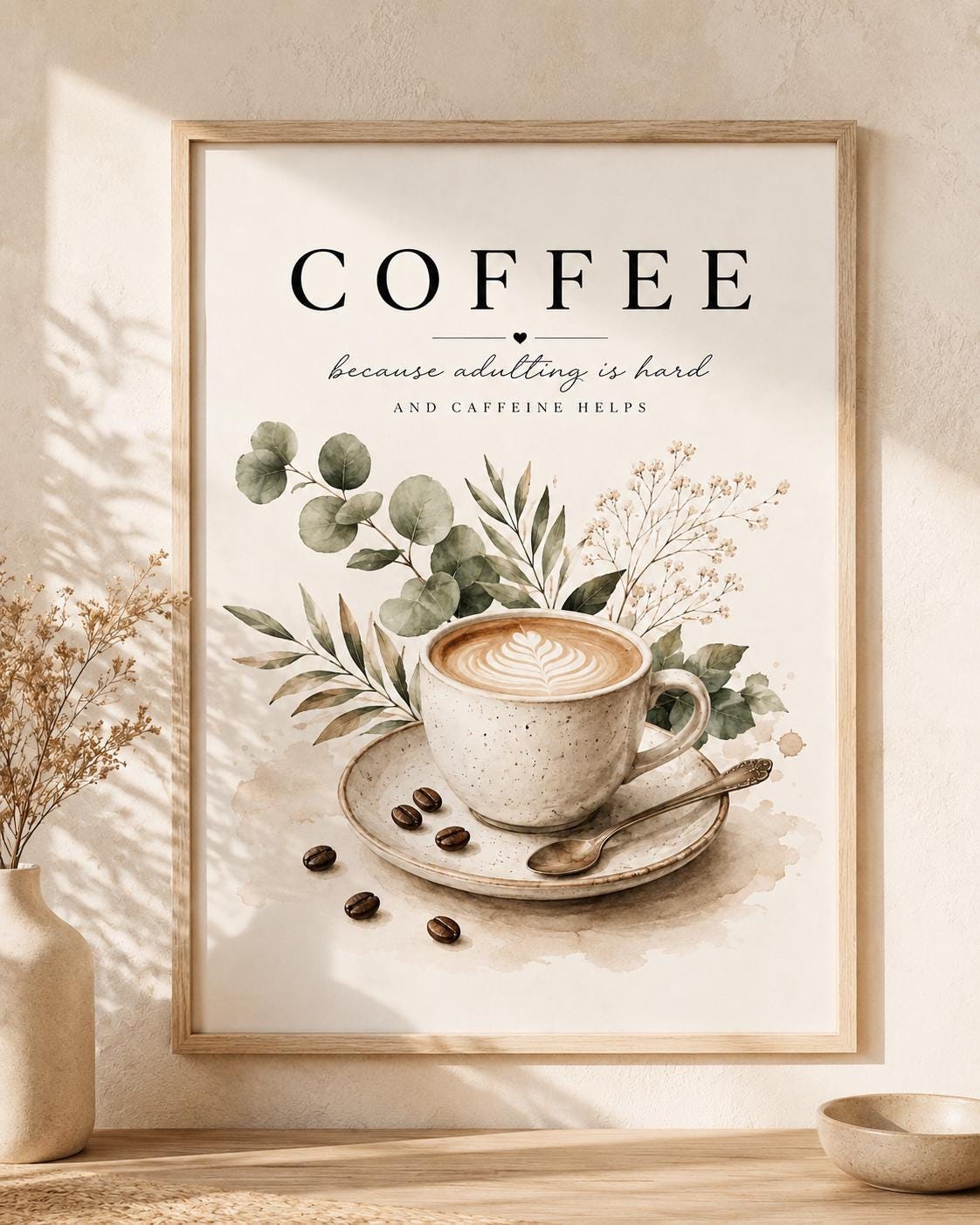 Coffee wall art front image
