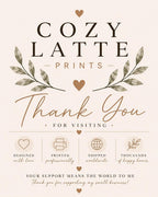 Coffee print Etsy information image