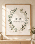 Home Where Our Story Begins print front image