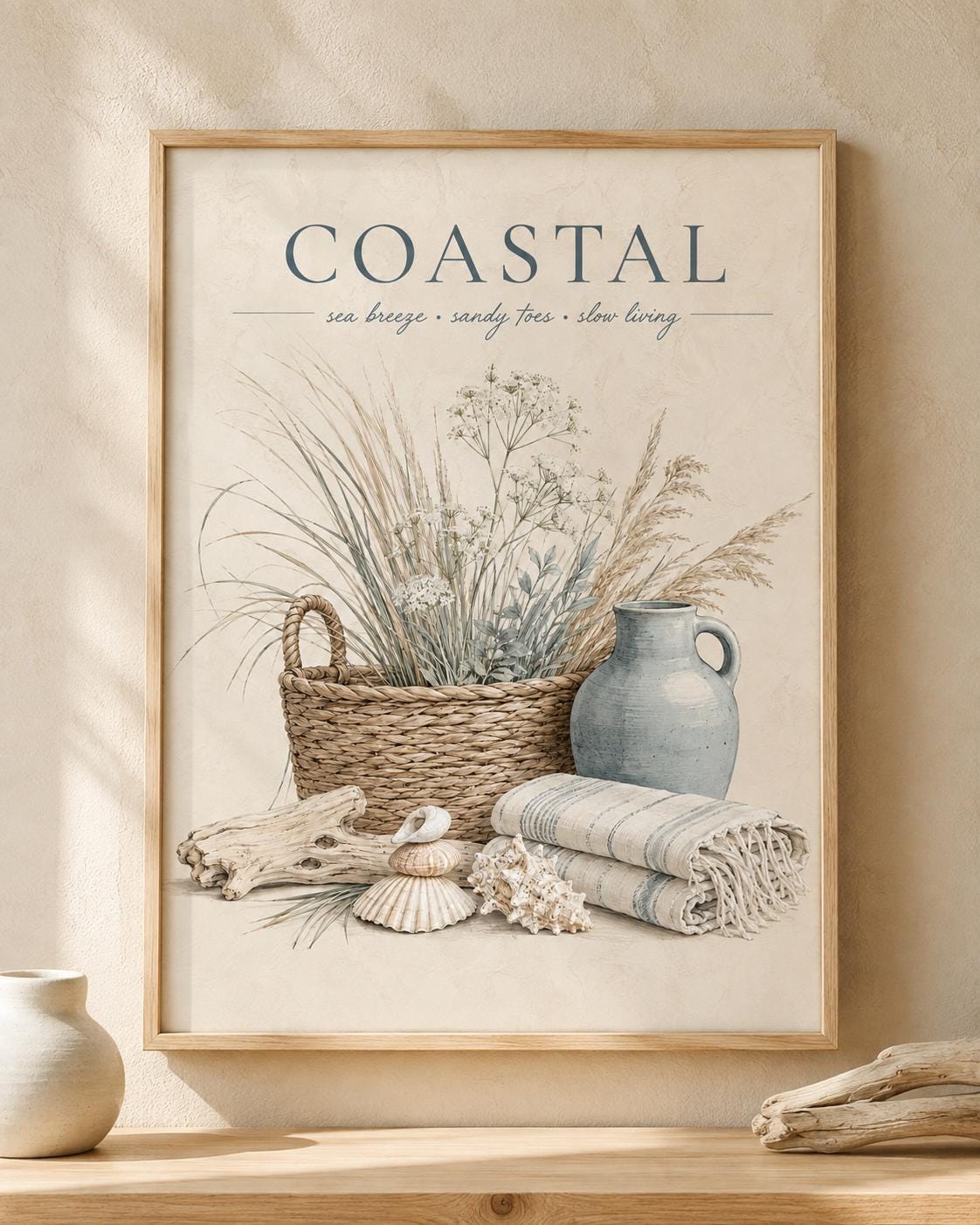 Coastal wall art print front image