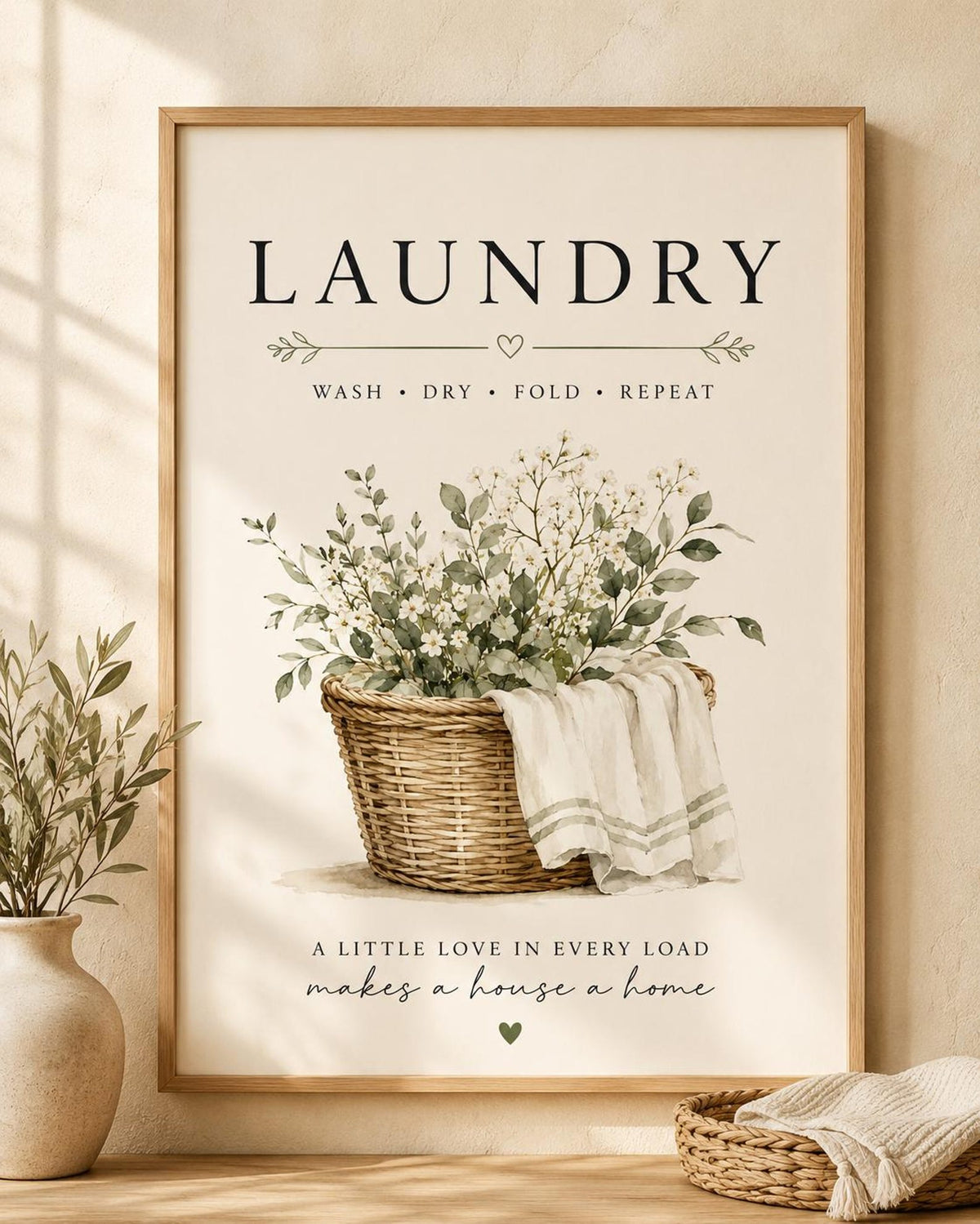 Laundry Room Wall Art Print image 1