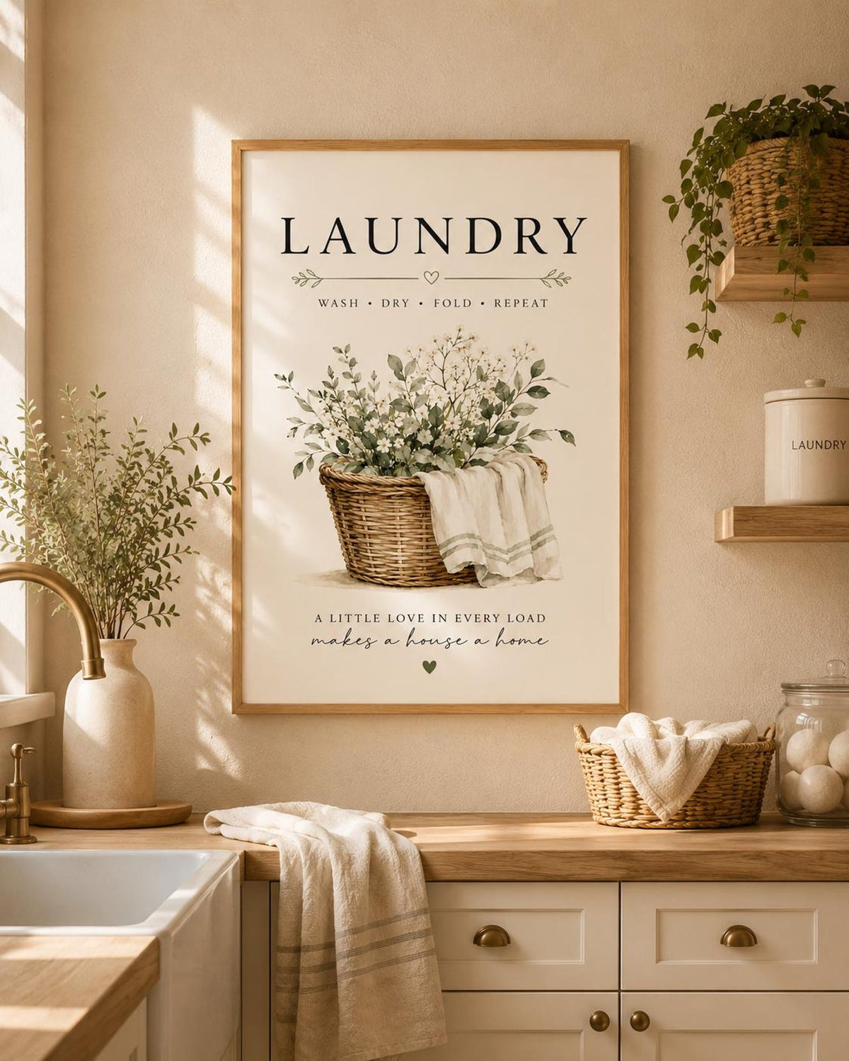 Laundry Room Wall Art Print image 3