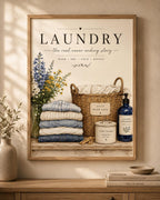 Laundry Room Wall Art Print image 1