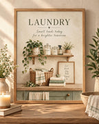 Laundry Room print Small loads today front image