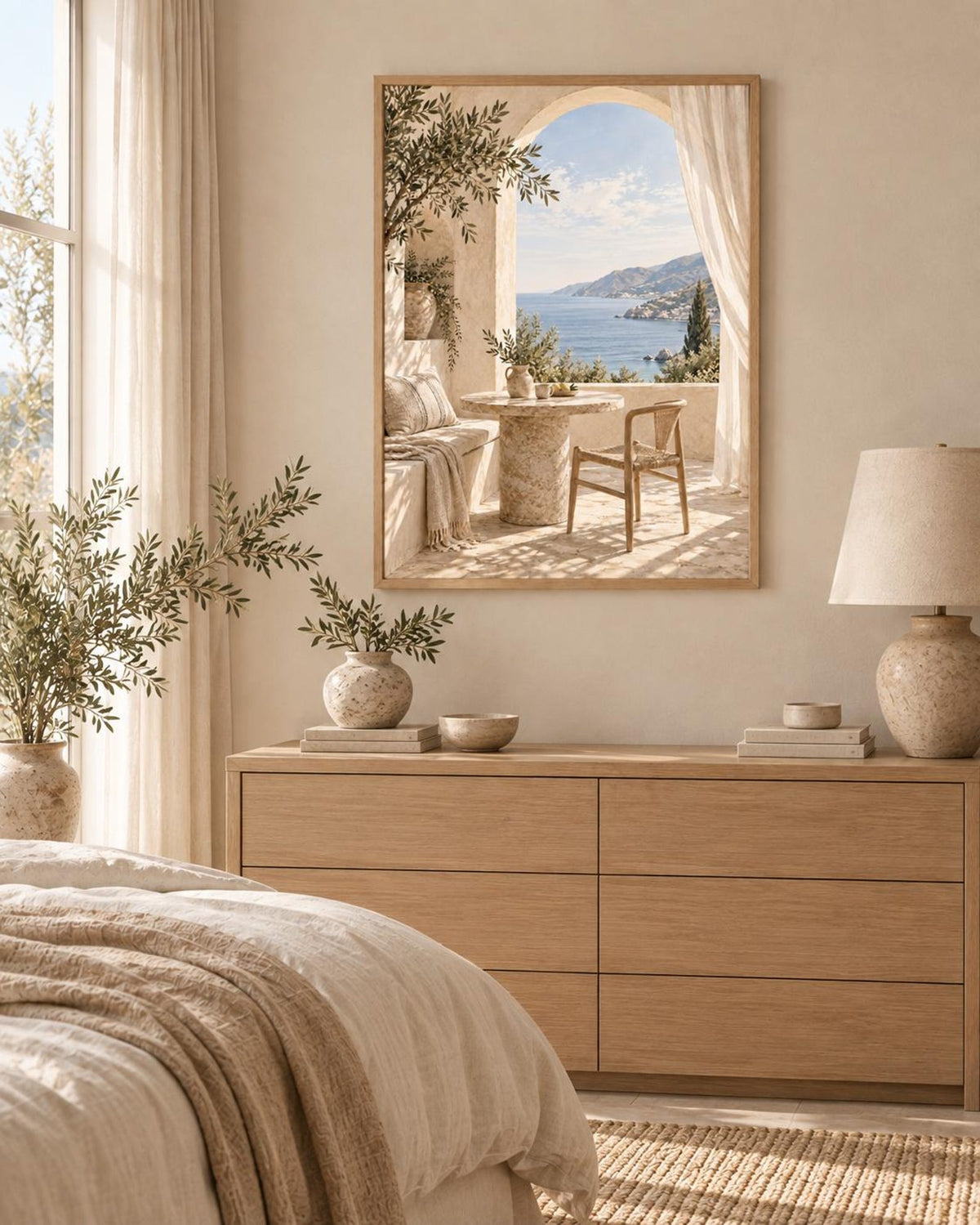 Mediterranean coastal print 5