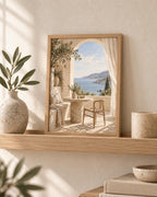 Mediterranean coastal print 6
