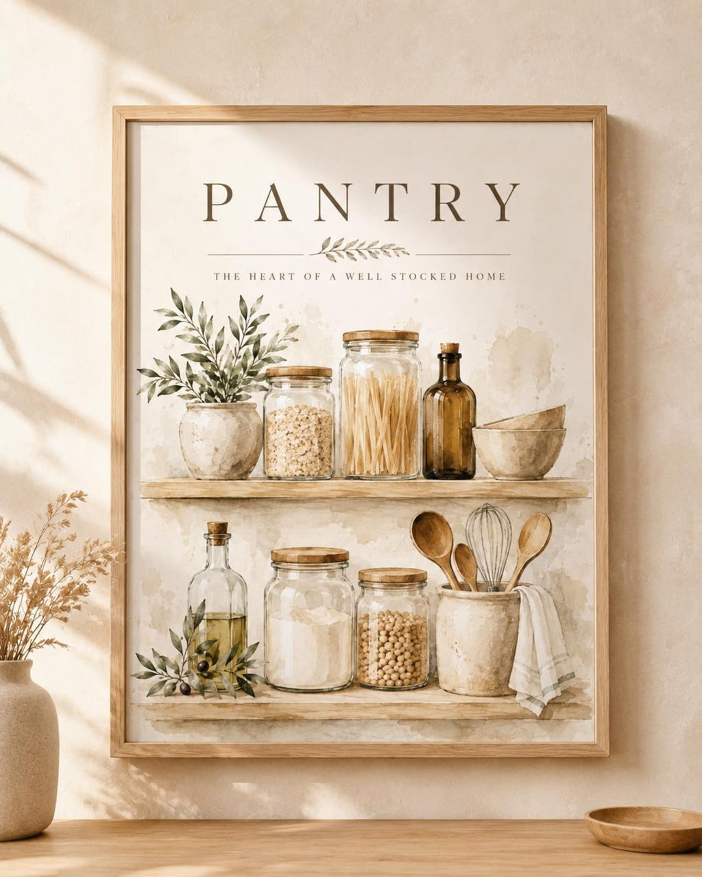 Pantry wall art print front image