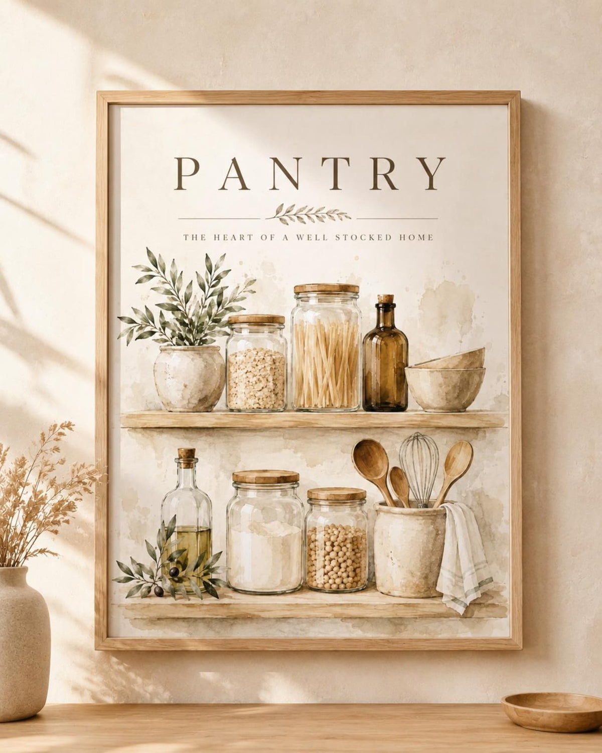 Pantry wall art print front image