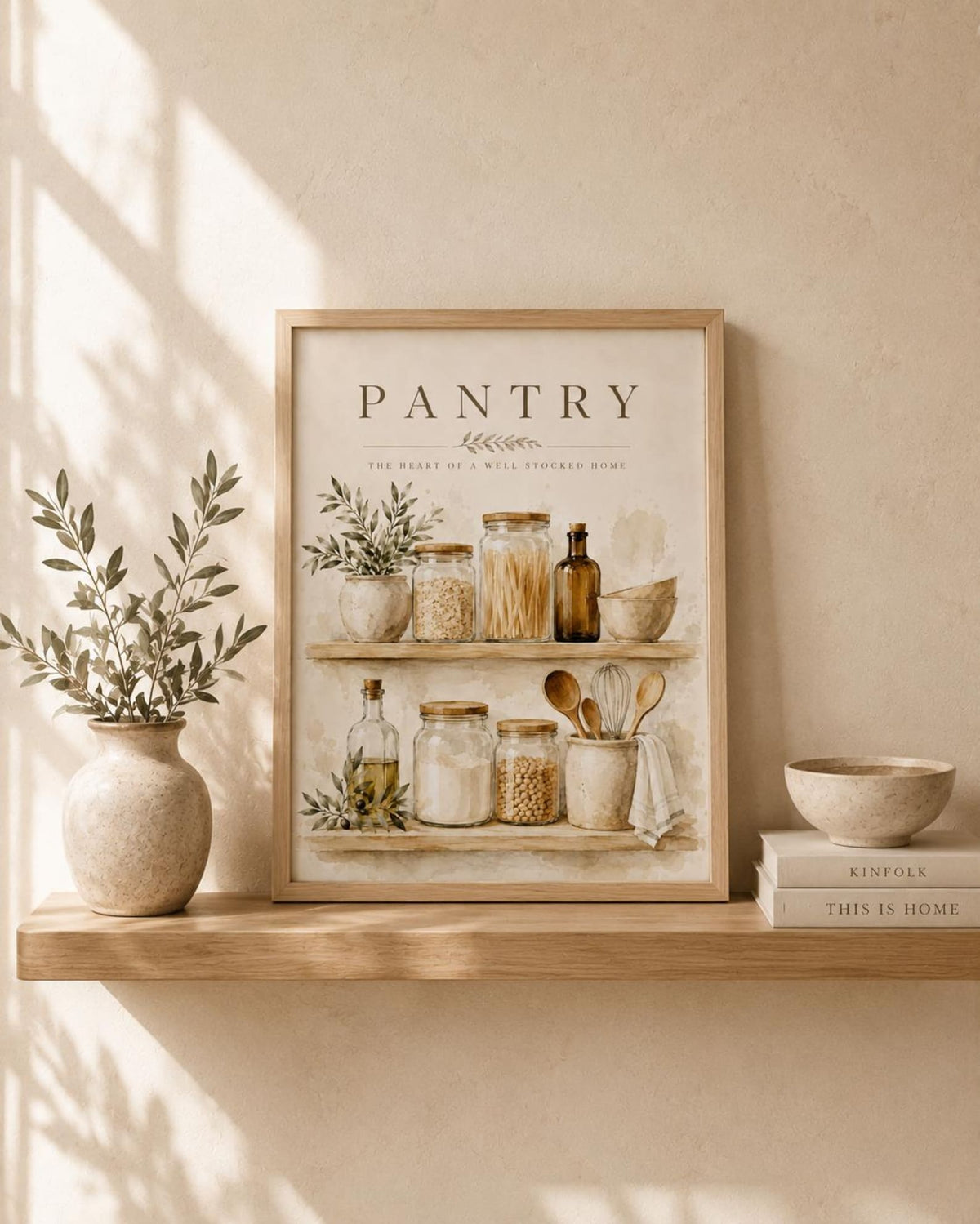 Pantry wall art print lifestyle mockup 5