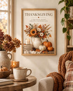 Thanksgiving grateful heart seasonal lifestyle mockup