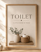 Toilet wall art print front image