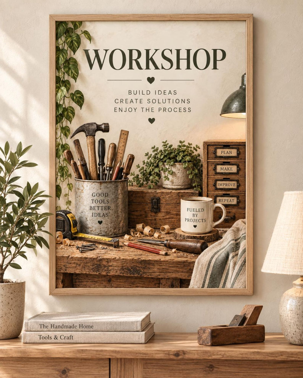 Workshop wall art print front image
